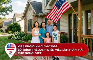 Visa EB-3 định cư Mỹ 2026: Lộ trình Thẻ Xanh diện việc làm hợp pháp cho người Việt 