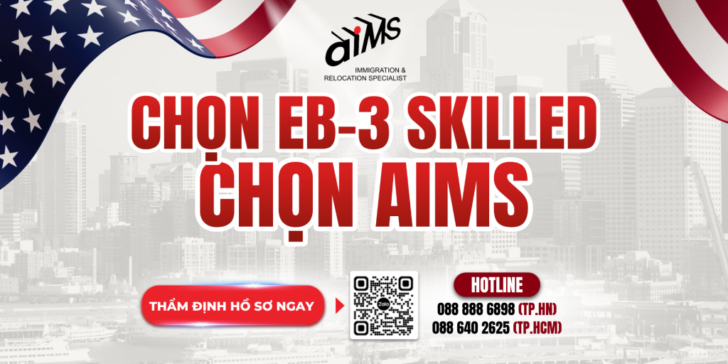 TIẾP TỤC 2 KHÁCH HÀNG CỦA AIMS NHẬN LCA VỊ TRÍ HR SPECIALIST VÀ SOFTWARE DEVELOPER 1 CHỌN EB-3 SKILLED - CHỌN AIMS