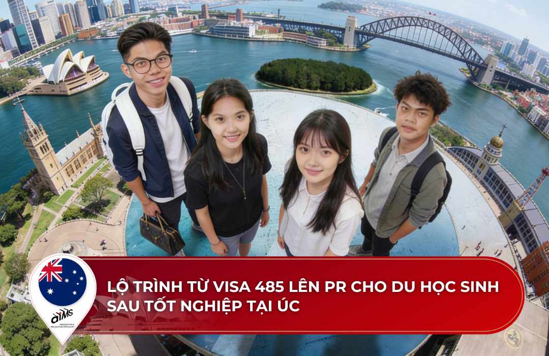 Lộ trình từ Visa 485 lên PR cho du học sinh sau tốt nghiệp tại Úc 