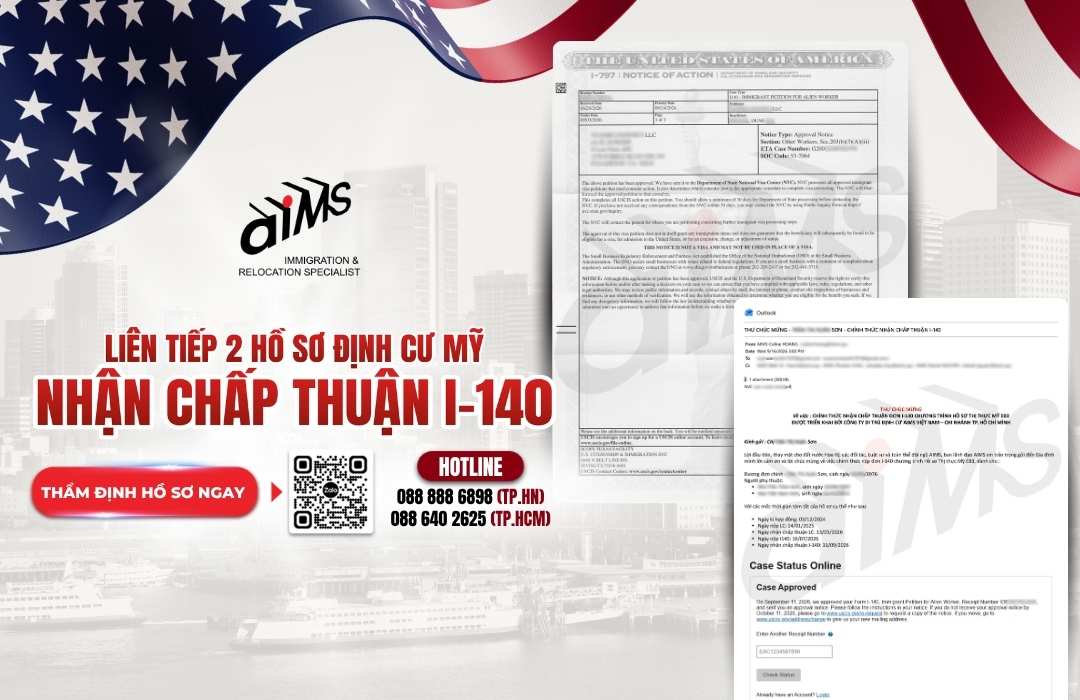 HAI HÀNH TRÌNH KHÁC NHAU, CÙNG MỘT MỤC TIÊU THẺ XANH MỸ