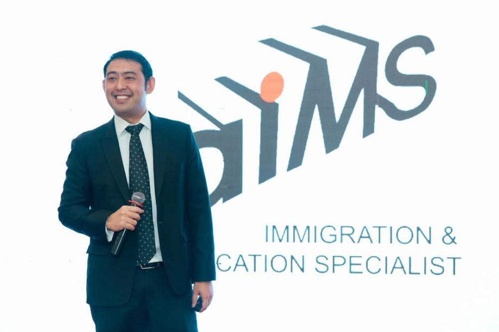23 03 30 - AIMS - dinh cu Canada dien doanh nhan - Startup Visa Canada - Daniel Lim chu tich AIMS Viet Nam