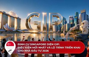 Định cư Singapore diện GIP: Điều kiện mới nhất và lộ trình triển khai cho nhà đầu tư 2026 