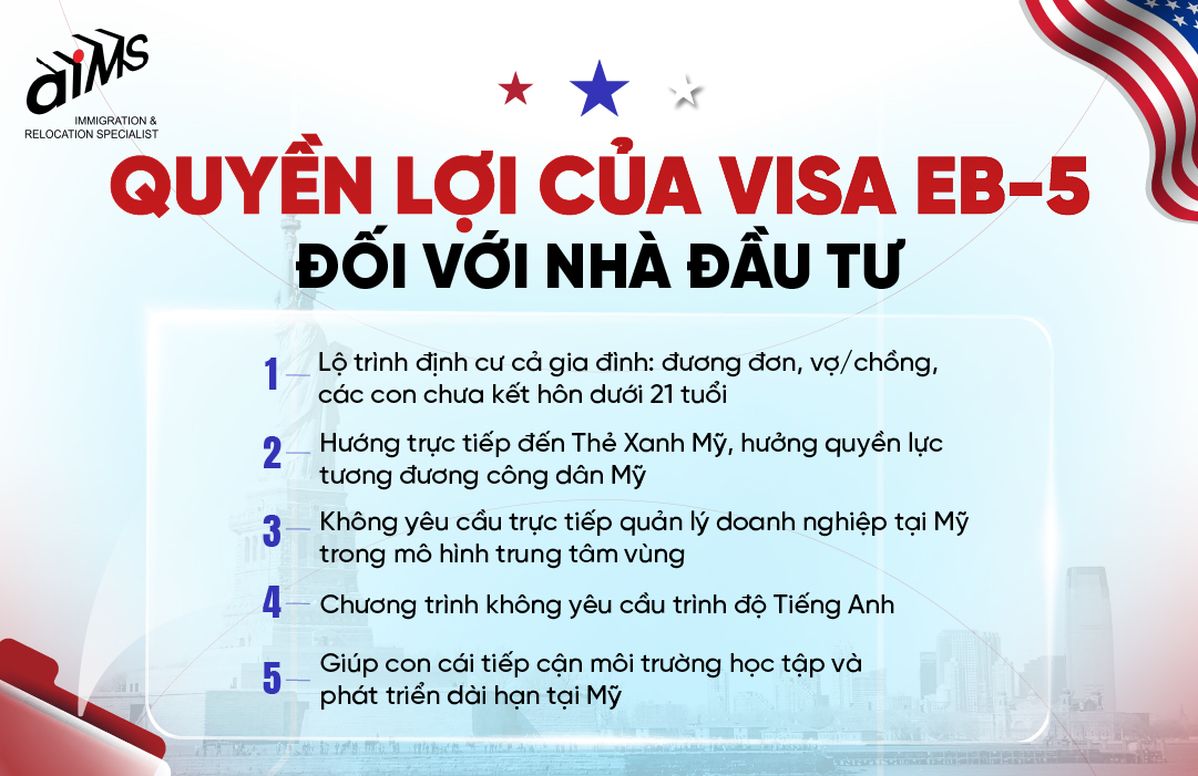 Vì sao nhà đầu tư chọn chương trình EB-5 để định cư Mỹ? 