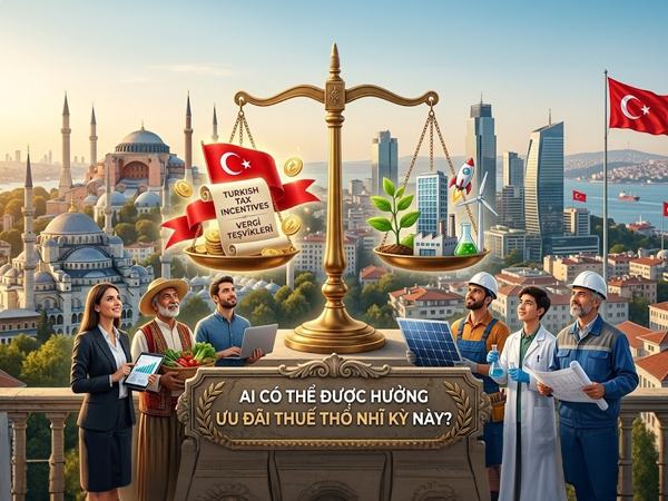 Ai có thể được hưởng ưu đãi thuế Thổ Nhĩ Kỳ này