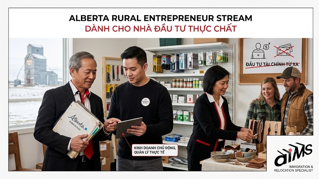 Alberta Rural Entrepreneur Stream phù hợp với ai