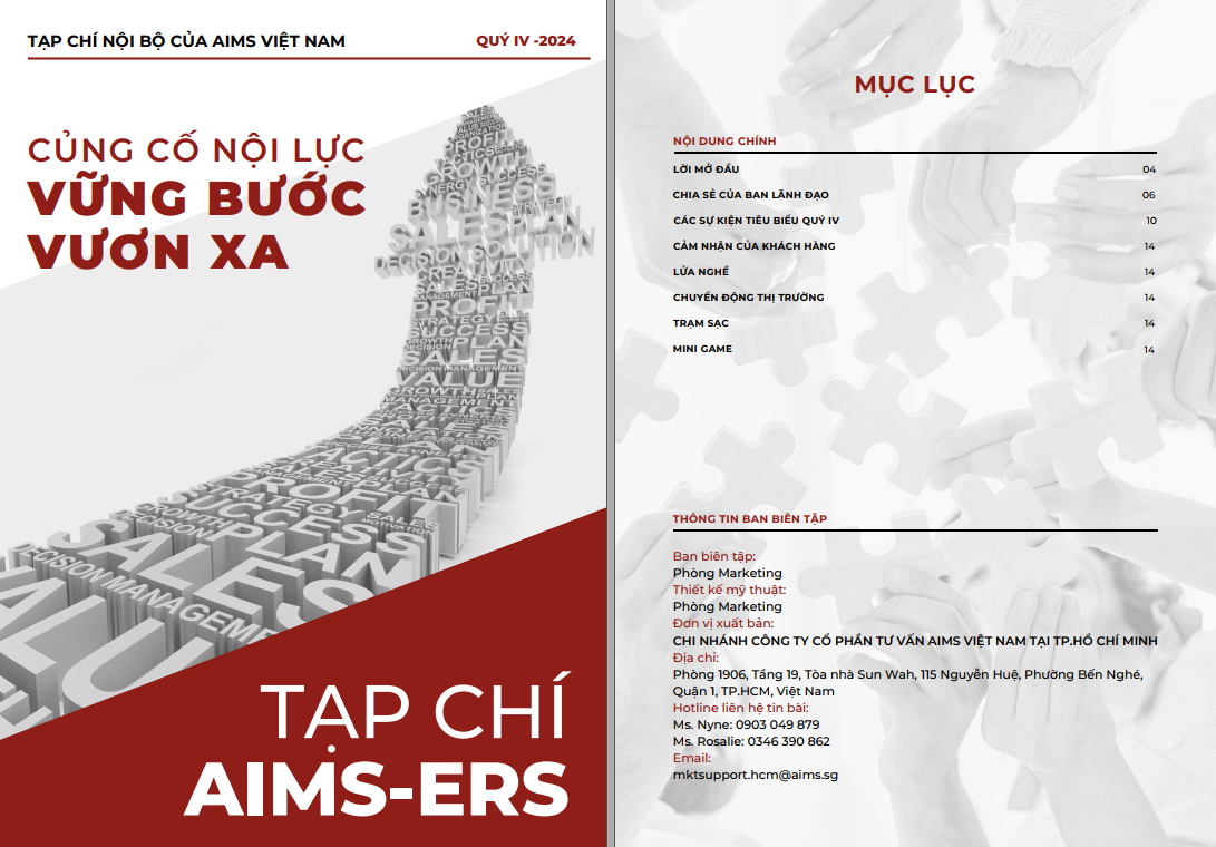 Tạp chí nội bộ AIMS Việt Nam quý 4/2025
