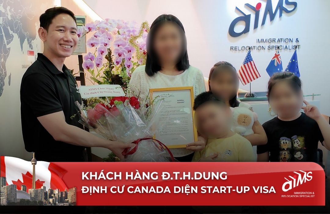 Chị Dung đã mạnh dạn lựa chọn con đường định cư Canada thay vì du học, với mong muốn mang đến cho con tương lai tốt đẹp hơn.