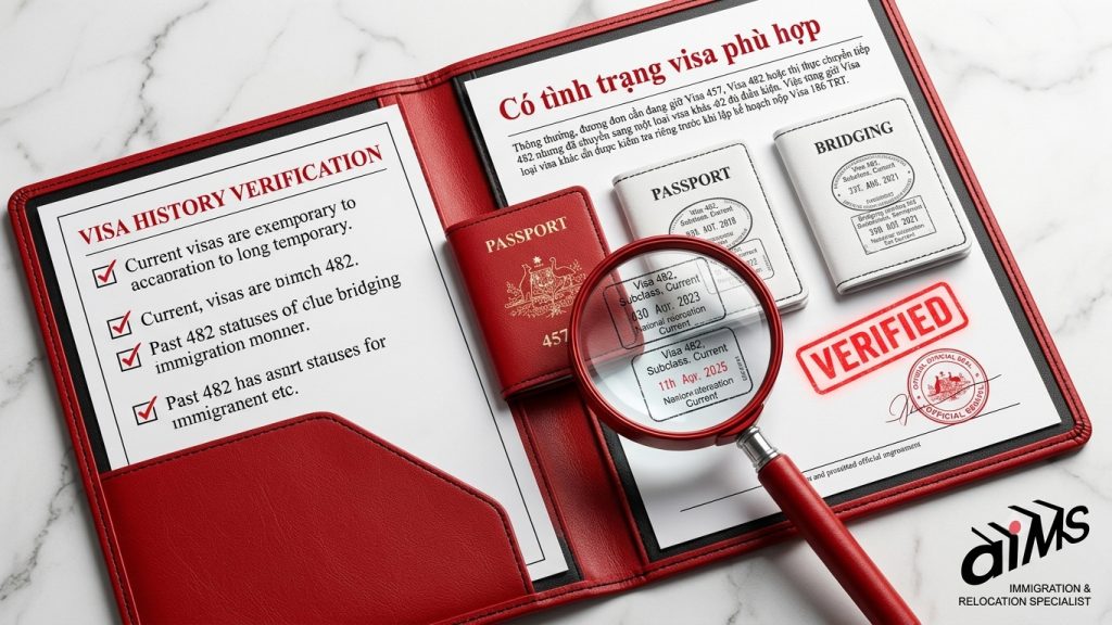 Có tình trạng Visa phù hợp