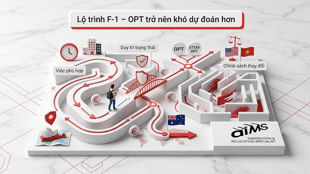 Lộ trình F-1 – OPT trở nên khó dự đoán hơn