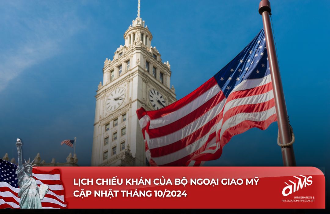 Lịch chiêu khán Mỹ tháng 10/2024