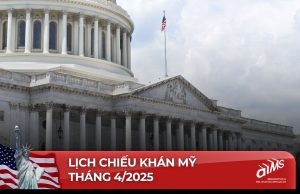 Lịch chiếu khán Mỹ tháng 4/2025 cho thấy sự chuyển biến tích cực của thị trường định cư Mỹ trong thời gian tới.