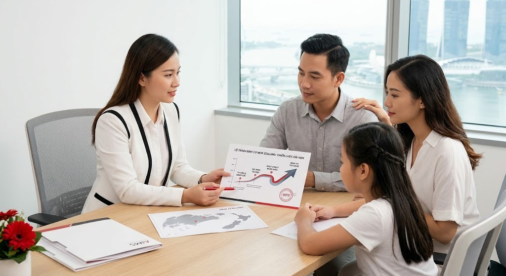 Trien khai ho so dinh cu cung Tap doan di tru AIMS 20 nam kinh nghiem tu Singapore