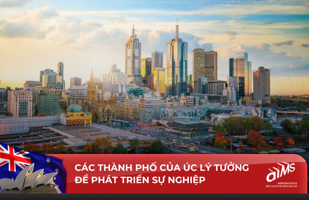 Các thành phố của Úc lý tưởng để phát triển sự nghiệp