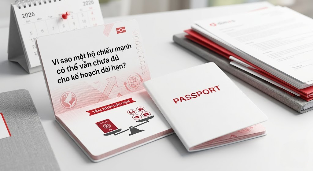 Vì sao một hộ chiếu mạnh có thể vẫn chưa đủ cho kế hoạch dài hạn 