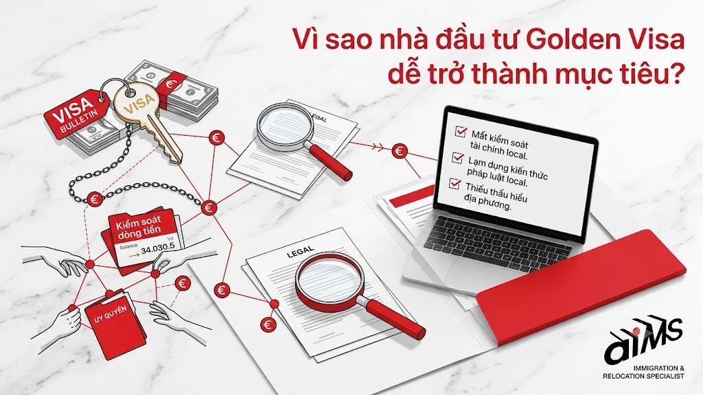 Cảnh báo lừa đảo Golden Visa từ vụ luật sư Bồ Đào Nha chiếm đoạt 1,2 triệu EUR 10 Vì sao nhà đầu tư Golden Visa dễ trở thành mục tiêu