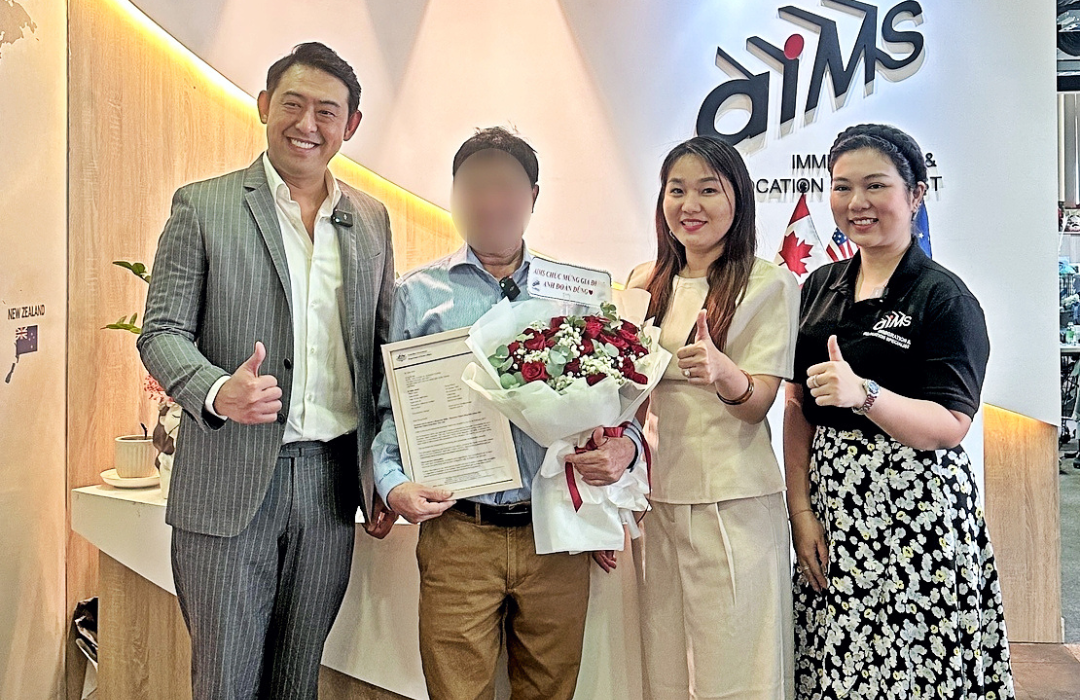 Khách hàng thành công định cư Úc