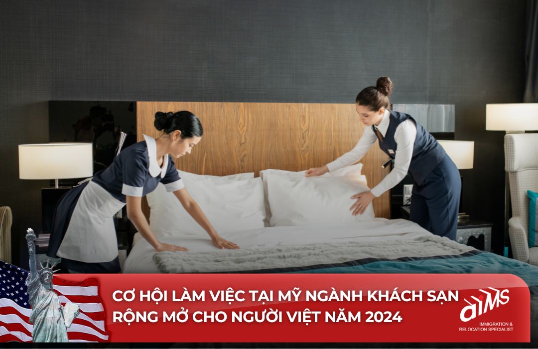 Cơ hội làm việc tại Mỹ ngành khách sạn rộng mở cho người Việt năm 2024 