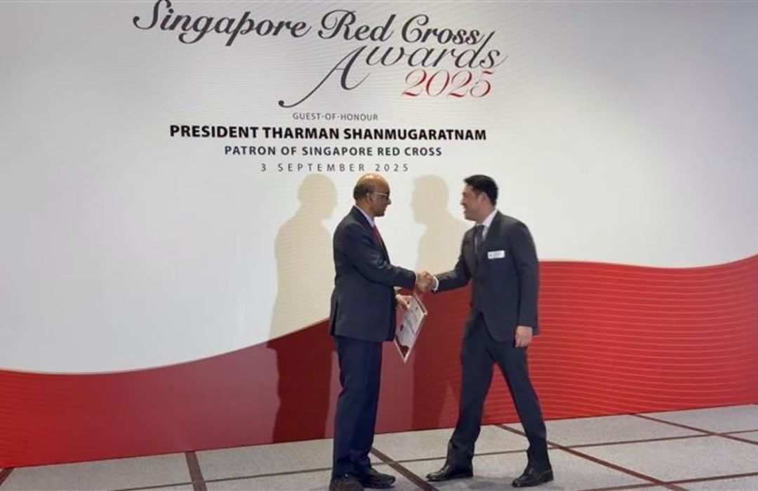 Đại diện AIMS gặp mặt Tổng thống Singapore - Tharman Shanmugaratnam