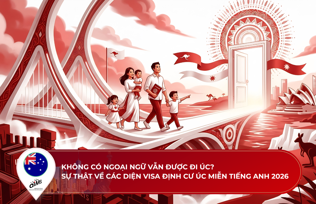 Không có ngoại ngữ vẫn được đi Úc? Sự thật về các diện Visa định cư Úc miễn tiếng Anh 2026 