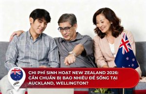 Chi phí sinh hoạt New Zealand 2026