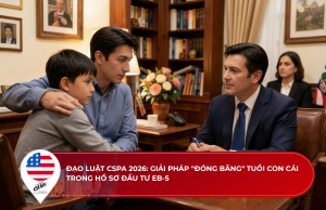 Đạo luật CSPA 2026: Giải pháp "đóng băng" tuổi con cái trong hồ sơ đầu tư EB-5 