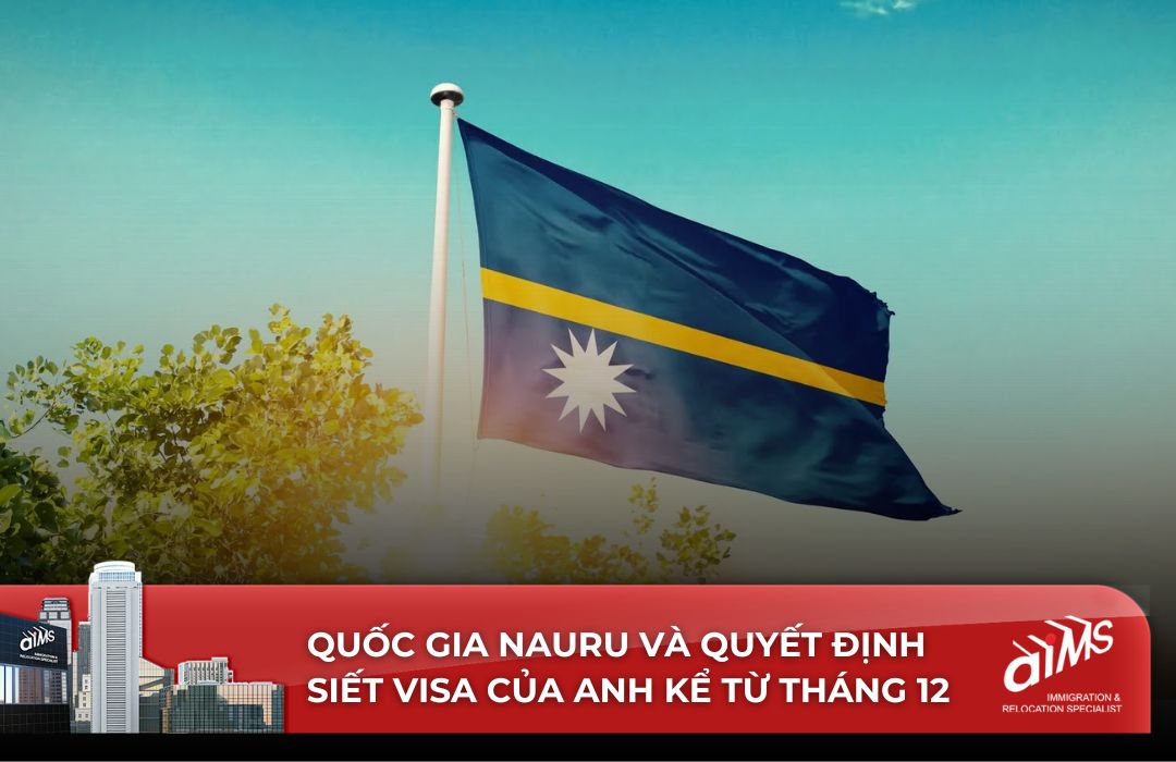 Quyết định của Anh đối với quốc gia Nauru cho thấy bức tranh toàn cảnh ngày càng khắt khe đối với các chương trình đầu tư định cư trên thế giới. 