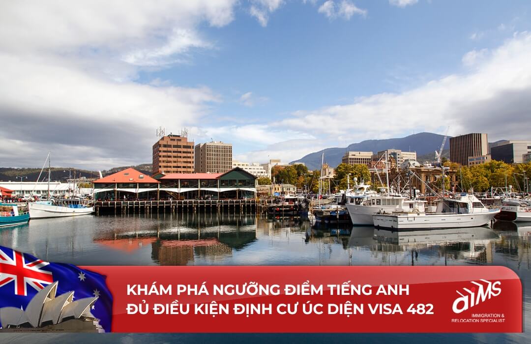 Khám phá ngưỡng điểm tiếng Anh đủ điều kiện định cư Úc diện Visa 482