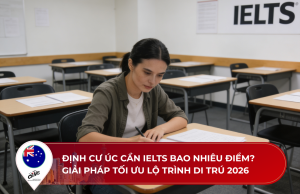  Định cư Úc cần IELTS bao nhiêu điểm? Giải pháp tối ưu lộ trình di trú 2026