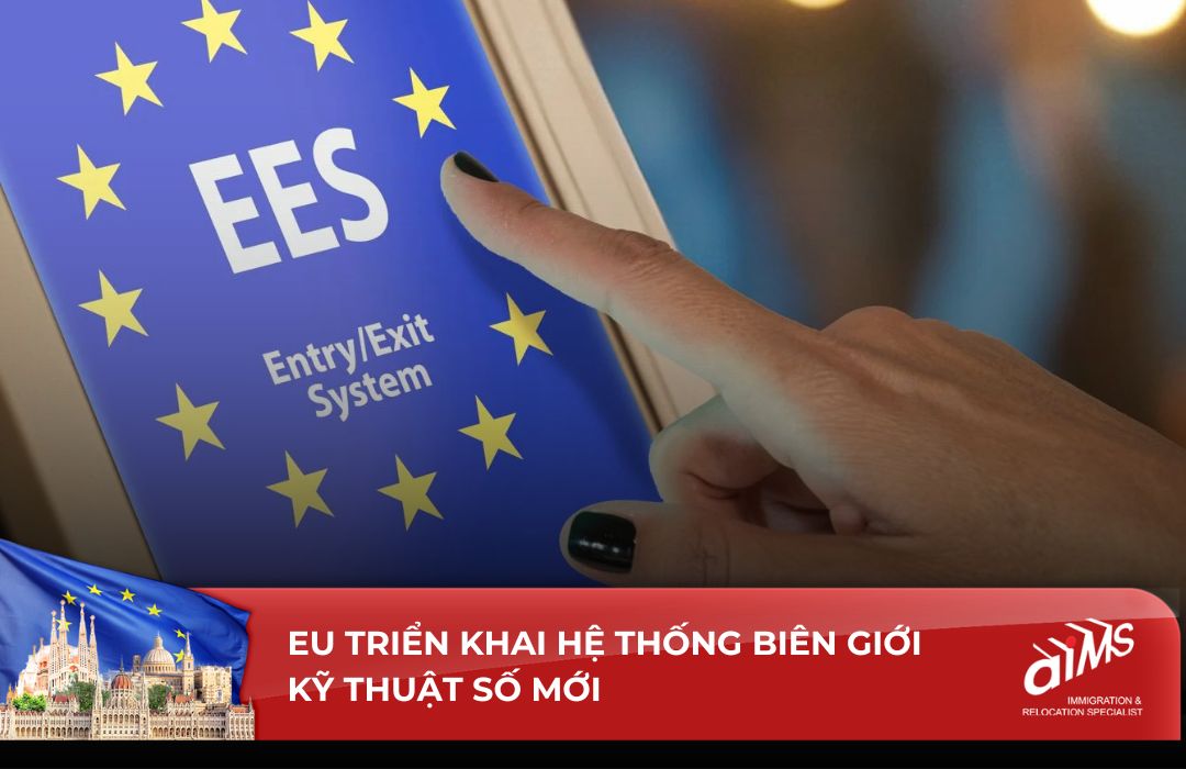 mọi chuyến du lịch châu Âu hay hành trình đi châu Âu với mục tiêu làm việc, học tập, định cư châu Âu đều sẽ được quản lý bằng dữ liệu số. 