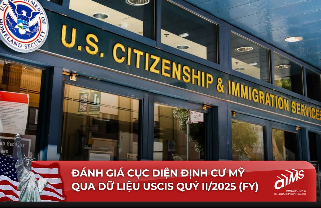 Dữ liệu quý II năm tài chính 2025 từ USCIS đã chỉ ra những thách thức đáng kể trong hệ thống nhập cư Mỹ.