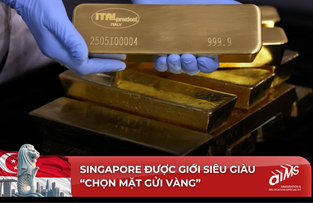 Singapore đã vươn lên như một pháo đài vững chắc cho vàng bạc, tài sản quý và cả những kế hoạch đầu tư dài hạn cho không chỉ giới siêu giàu.