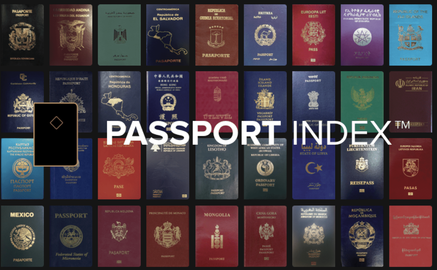 20 06 12 - Bang xep hang quyen luc ho chieu - Passport Ranking - Passportindex.org