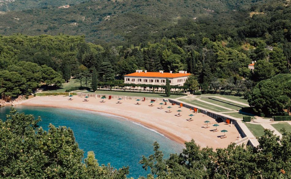 Aman Sveti Stefan Montenegro Aeriel Shot Resort Exterior 1