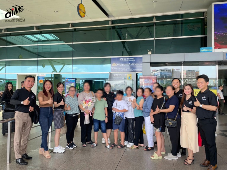 KHÁCH HÀNG AIMS TÊN N.T.K.PHỤNG THÀNH CÔNG ĐỊNH CƯ MỸ DIỆN EB3