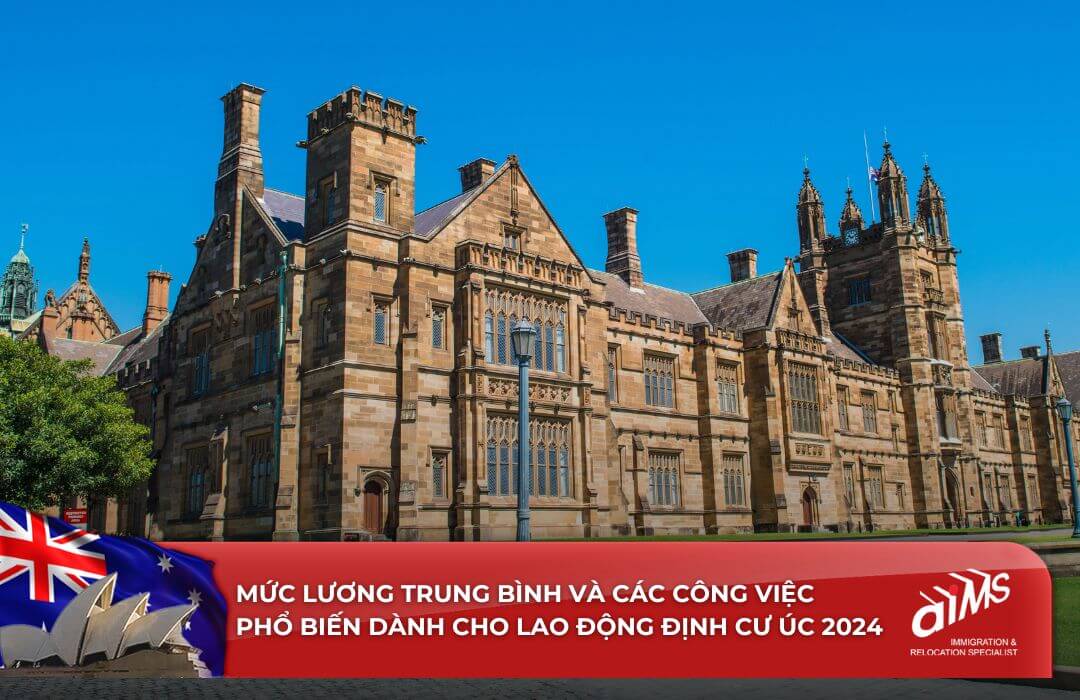 Mức lương trung bình và các công việc phổ biến dành cho lao động định cư Úc 2024 