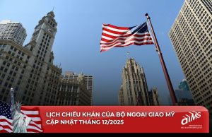 So với lịch tháng 11/2025, lịch chiếu khán tháng 12/2025 không có thay đổi ở hầu hết các diện.