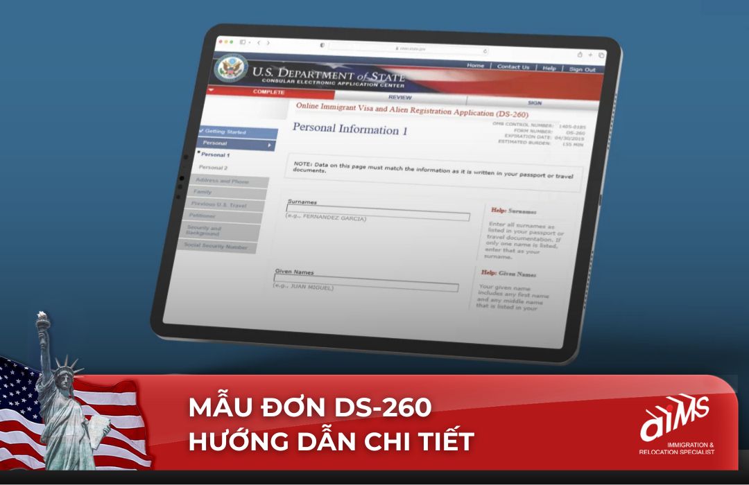 Việc hoàn thành mẫu đơn DS-260 là một bước không thể thiếu và đòi hỏi sự cẩn trọng tuyệt đối trong hành trình định cư Mỹ.