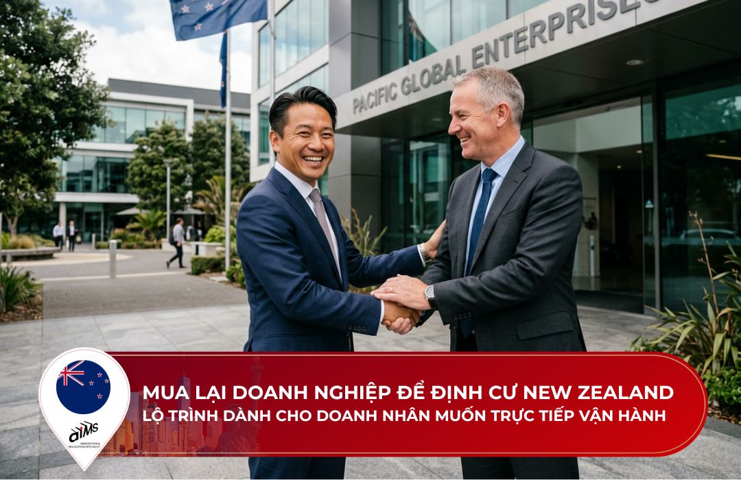 Mua lại doanh nghiệp để định cư New Zealand