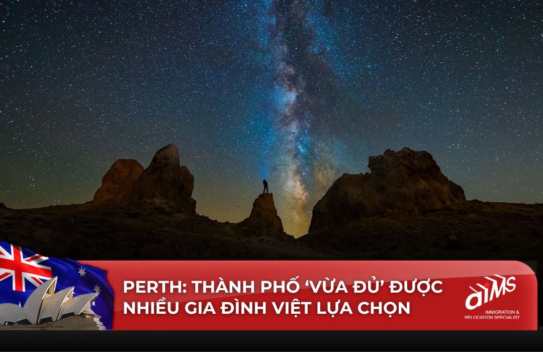Cuộc sống tại Perth mang lại nhiều lợi ích như môi trường sống chất lượng cao, ít cạnh tranh và không gian xanh rộng lớn.