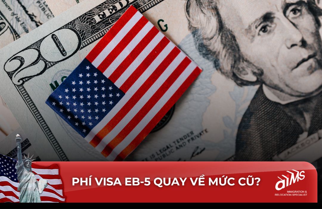 Các khoản phí EB-5 sẽ quay trở lại mức trước tháng 4/2024.