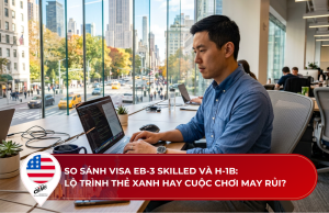 So sánh định cư Mỹ diện EB-3 Skilled và Visa H-1B: Lộ trình thẻ xanh hay cuộc chơi may rủi? 