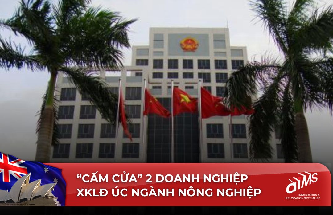 Công ty Hoang Long CMS và SONA JSC bị loại khỏi danh sách các doanh nghiệp được tham gia Chương trình xuất khẩu lao động Úc ngành nông nghiệp.